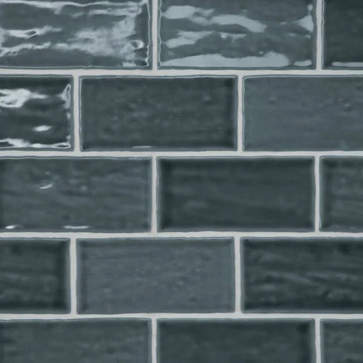 Marin Midnight Tide 5x2.5 Ceramic Wall Tile