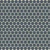 Marin Midnight Tide 3/4 inch Penny Matte Porcelain Mosaic Tile
