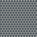 Marin Midnight Tide 3/4 inch Penny Matte Porcelain Mosaic Tile