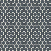 Marin Midnight Tide 3/4 inch Penny Matte Porcelain Mosaic Tile