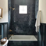 Marin Midnight Tide 10x2.5 Ceramic Wall Tile