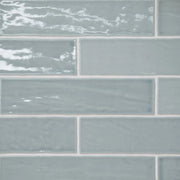 Marin Misty Blue 10x2.5 Ceramic Wall Tile