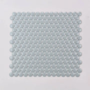 Marin Misty Blue 3/4" Penny 12.5x11.5 Matte Porcelain Mosaic