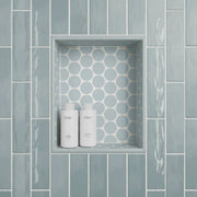 Marin Misty Blue 10x2.5 Ceramic Wall Tile