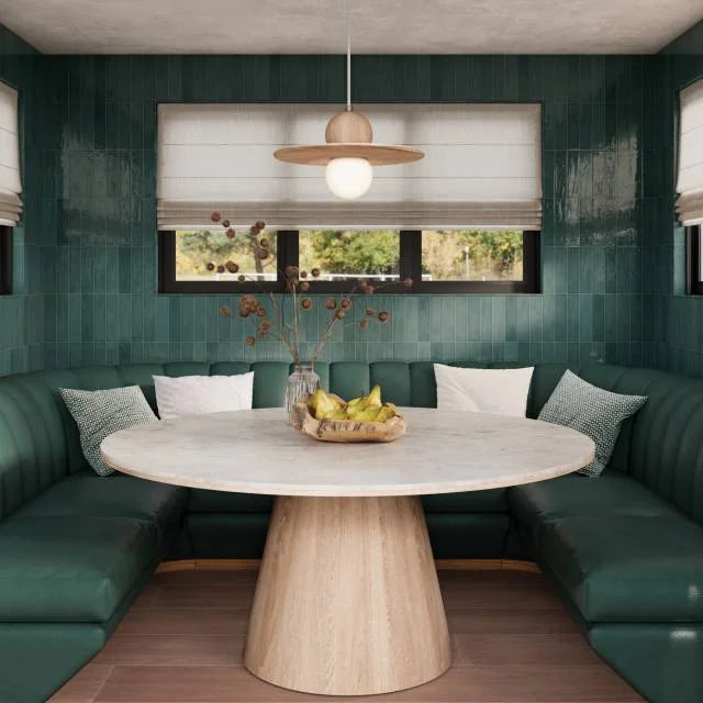 Marin Ocean Teal 10x2.5 Ceramic Wall Tile