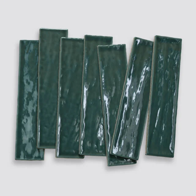 Marin Ocean Teal 10x2.5 Ceramic Wall Tile