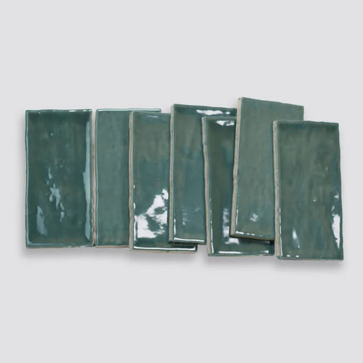 Marin Ocean Teal 2.5x5 Ceramic Wall Tile