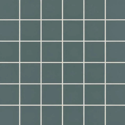 Marin Ocean Teal 2x2 Square Matte 12x12 Glass Mosaic