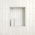 Marin Pearl White 0.5x12 Jolly Ceramic Trim