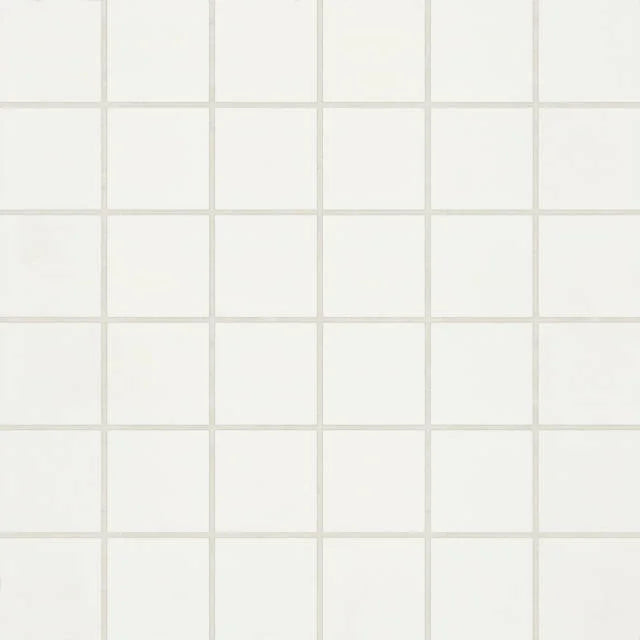 Marin Pearl White 2x2 Square Matte Porcelain Mosaic