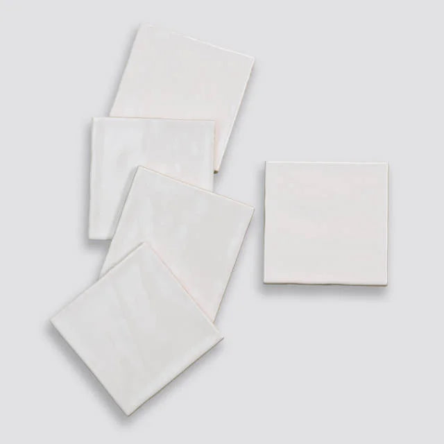 Marin Pearl White 4x4 Ceramic Wall Tile