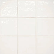 Marin Pearl White 4x4 Ceramic Wall Tile