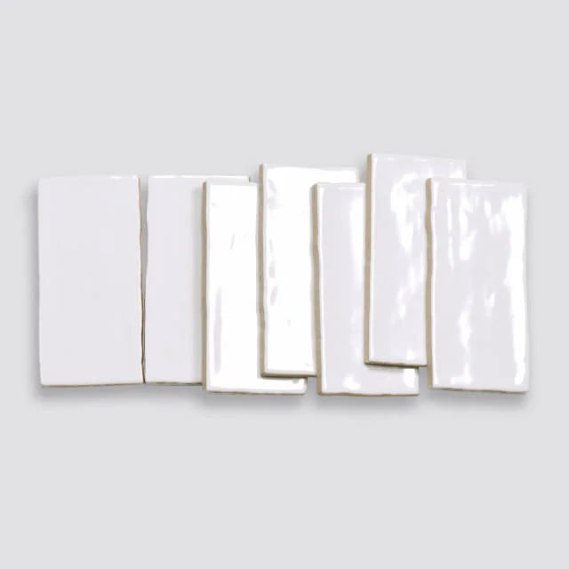 Marin Pearl White 5x2.5 Ceramic Wall Tile