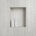 Marin Pebble Gray 2x2 11.75x10.5 Penny Matte Porcelain Mosaic
