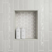 Marin Pebble Gray 2x2 11.75x10.5 Penny Matte Porcelain Mosaic