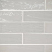 Marin Pebble Gray 10x2.5 Ceramic Wall Tile