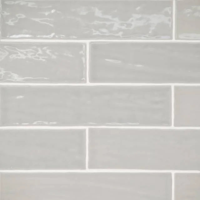 Marin Pebble Gray 10x2.5 Ceramic Wall Tile