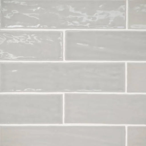 Marin Pebble Gray 10x2.5 Ceramic Wall Tile