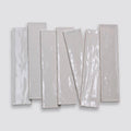 Marin Pebble Gray 10x2.5 Ceramic Wall Tile