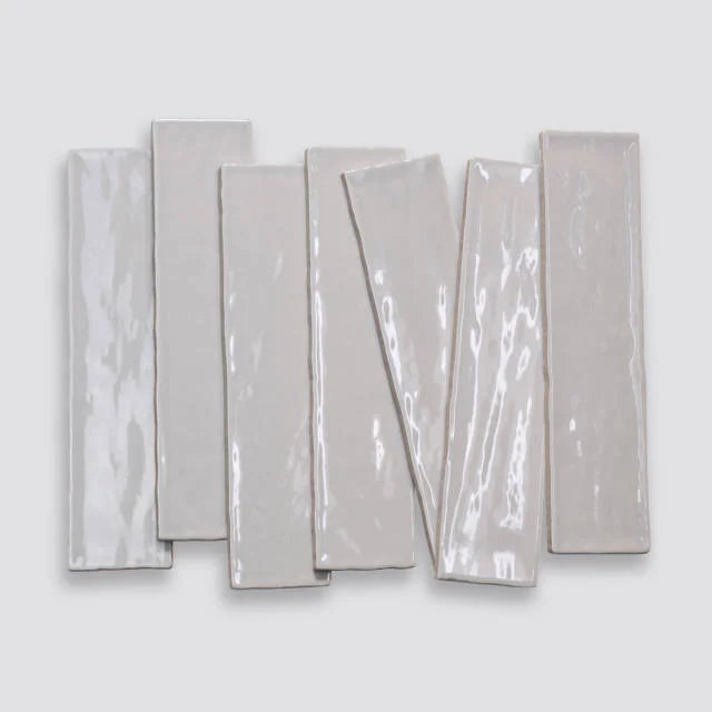 Marin Pebble Gray 10x2.5 Ceramic Wall Tile