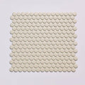 Marin Sand Dollar 12.5x11.5 3/4 inch Penny Matte Glass Mosaic