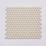 Marin Sand Dollar 12.5x11.5 3/4 inch Penny Matte Glass Mosaic
