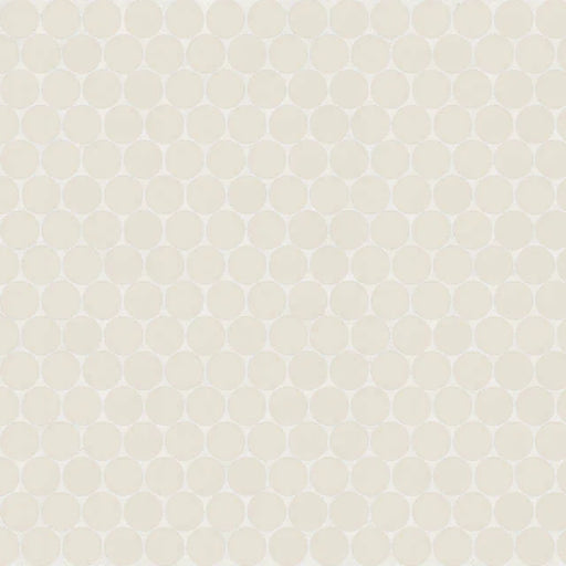 Marin Sand Dollar 12.5x11.5 3/4 inch Penny Matte Glass Mosaic