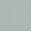 Marin Trapezoid Matte Aloe Green 13x8.25 Porcelain Mosaic