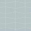 Marin Trapezoid Matte Misty Blue 13x8.25 Porcelain Mosaic