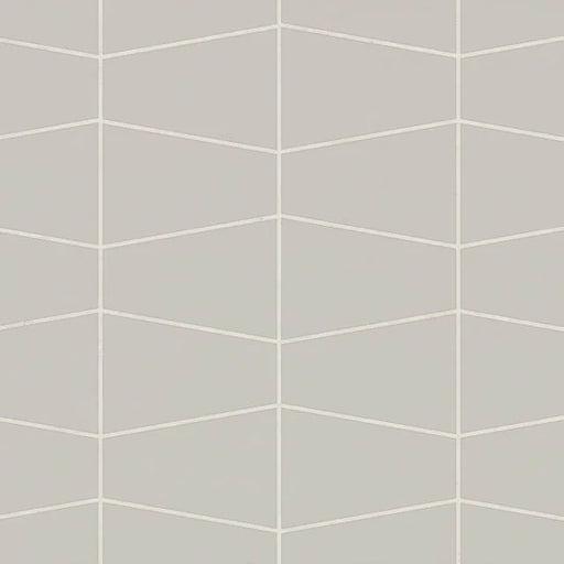 Marin Trapezoid Matte Pebble Gray Porcelain Mosaic