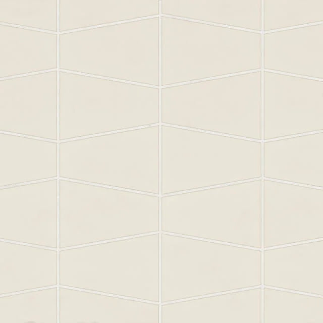 Marin Sand Dollar 13x8.25 Trapezoid Matte Glass Mosaic