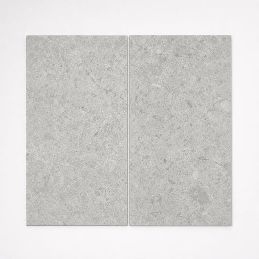 Marine Fantasy 12x24 Sandblasted Marble Paver close-up