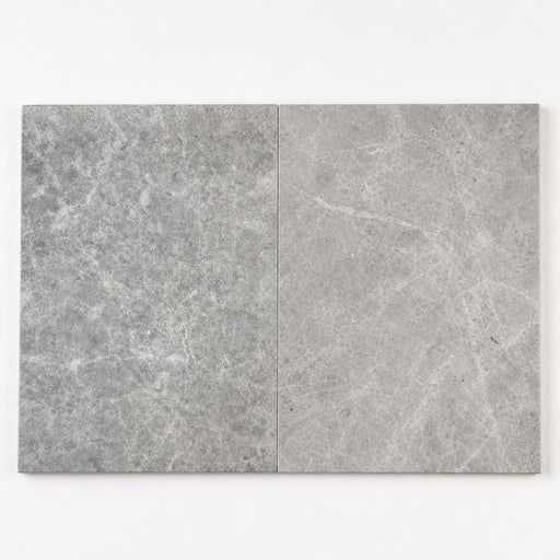 Marine Fantasy 16x24 Sandblasted Marble Paver close-up