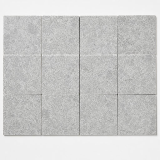Marine Fantasy 6x6 Tumbled Marble Tile close-up