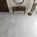Marine Fantasy Marble Tile 24x24 Honed — Foyer floor