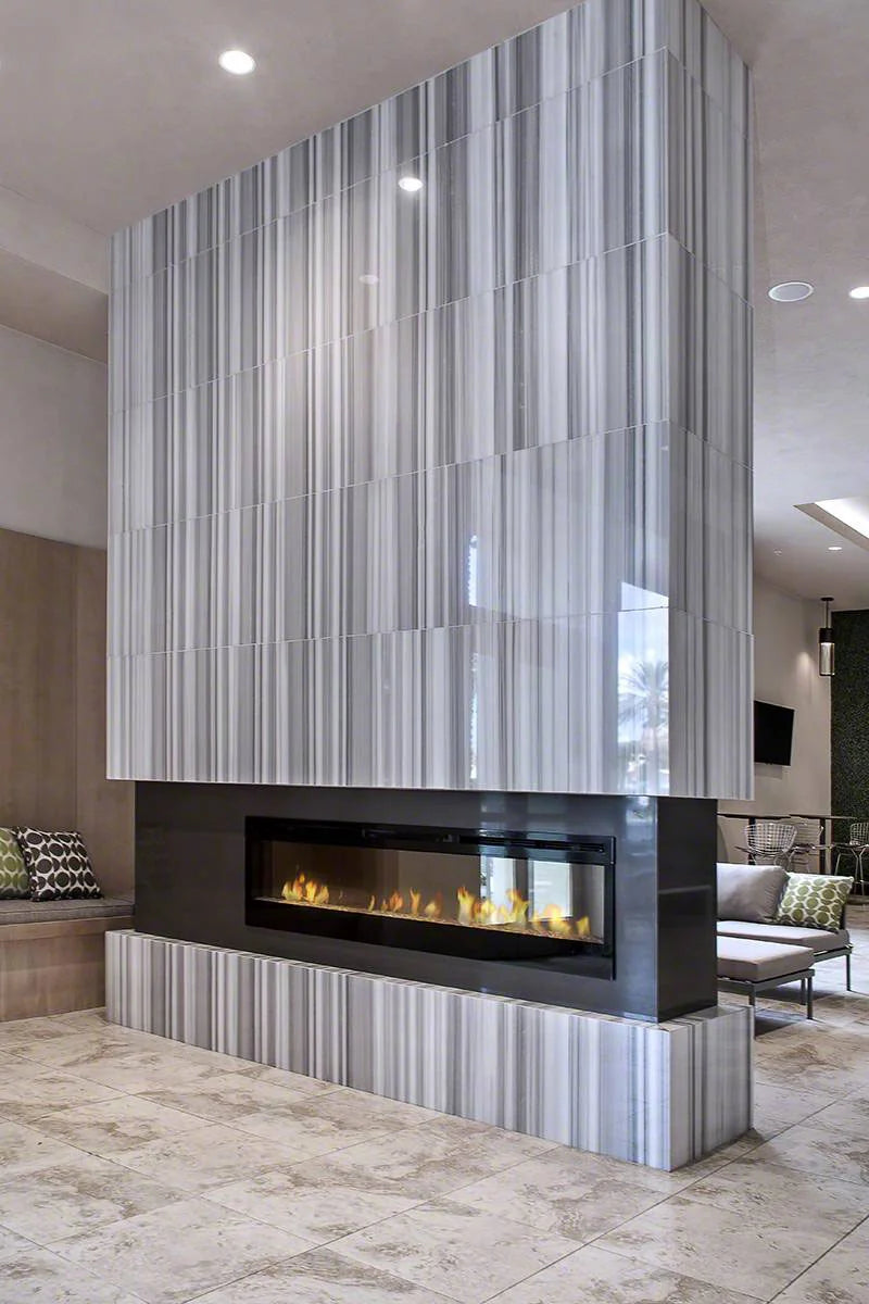 Marmara White 12x24 Polished Marble Tile