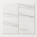 Marmara White 12x24 Polished Marble Tile close-up