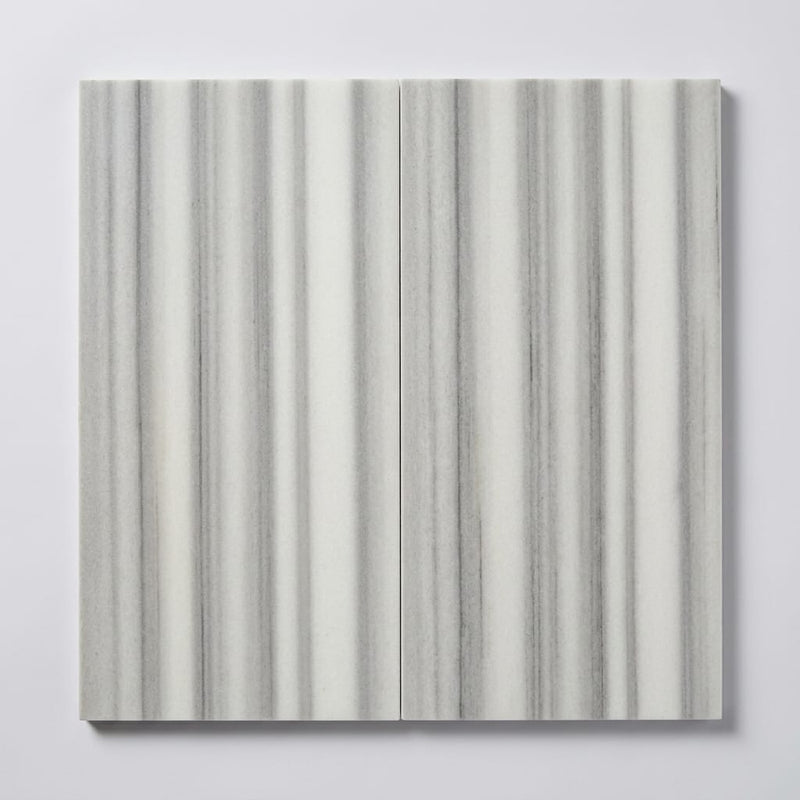 Marmara White Marble Tile 12x24 Honed close-up