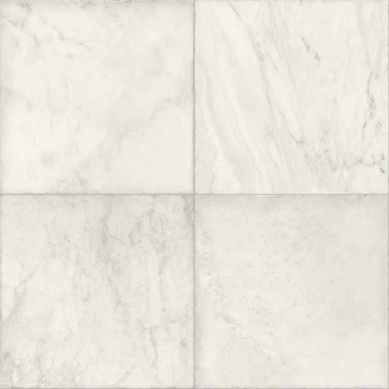 Marmi Imperiali Series Aurelia 12x12 Matte Marble Look Porcelain Tile