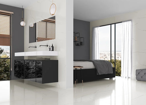 Marmo Marfil Matte 24x24 Rectified Porcelain Tile