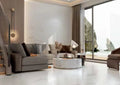 Marmoles Series Crystal White 24x48 Matte Marble Look Porcelain Tile