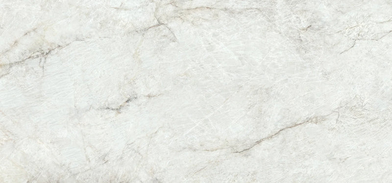 Marmoles Series Crystal White 24x48 Polished Marble Look Porcelain Tile