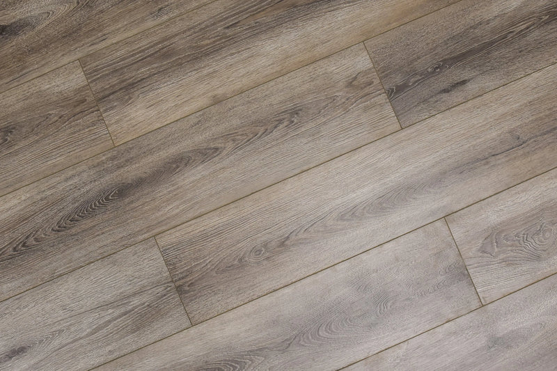 Marquis Lustrous Taupe 7-3/4x48 EIR Bevel Low-Gloss Laminate Flooring