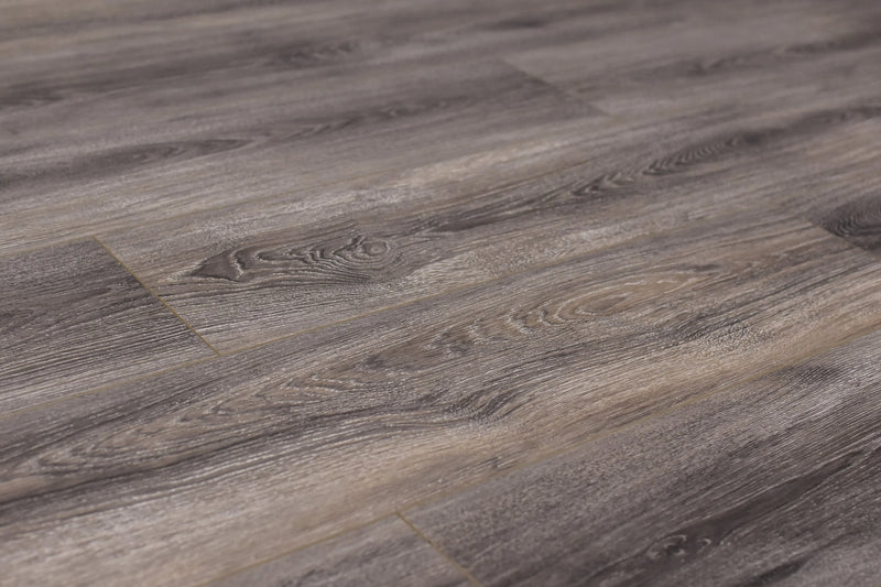 Marquis Patent Iron 7-3/4x48 EIR Bevel Low-Gloss Laminate Flooring