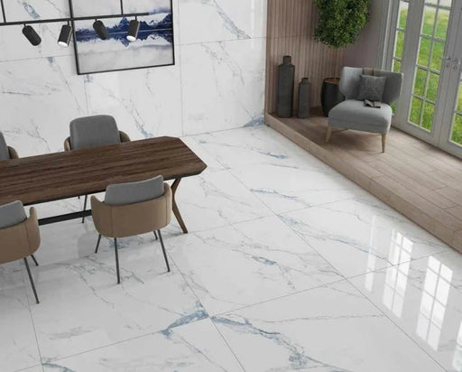 Marshall Blue 24x48 Polished Porcelain Tile