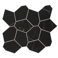 Marvel Black Atlantis Puzzle Mesh Matte Porcelain Mosaic