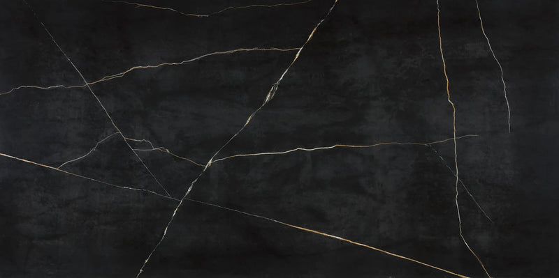 Marvel Black Atlantis 12x24 Polished Porcelain Tile