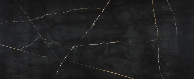 Marvel Black Atlantis 3x12 Surface Bullnose Polished Porcelain Trim