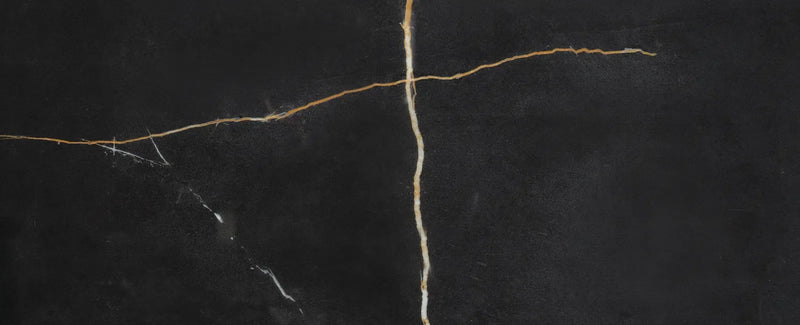 Marvel Black Atlantis 3x12 Surface Bullnose Polished Porcelain Trim