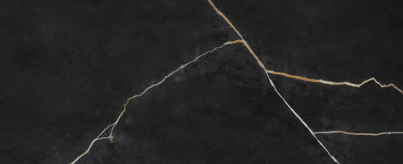 Marvel Black Atlantis 3x12 Surface Bullnose Polished Porcelain Trim